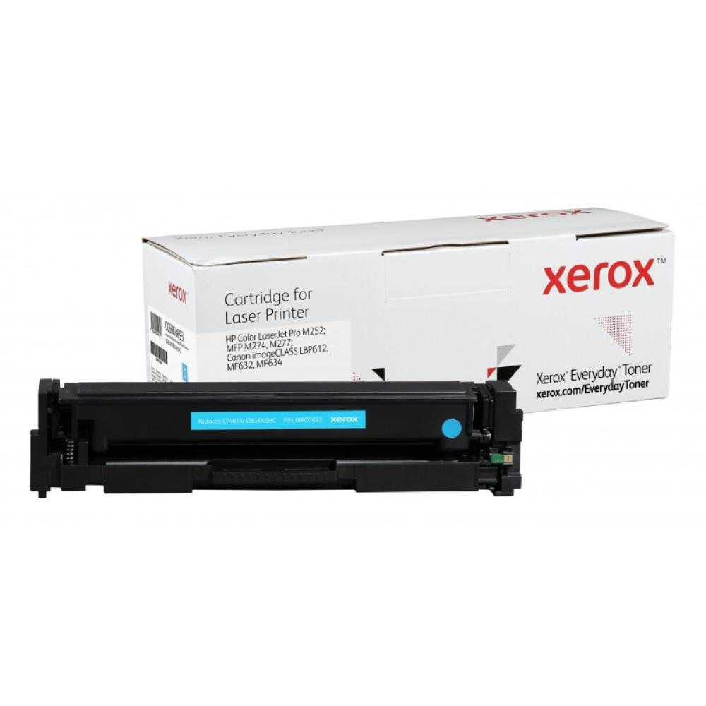 Xerox - Everyday Toner Everyday™Cian di Xerox compatibile con HP 201X (CF401X), Capacidad alta