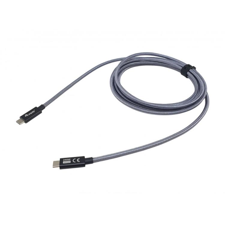 Equip - 128427 cable USB USB 3.2 Gen 2x2 2 m USB C Negro