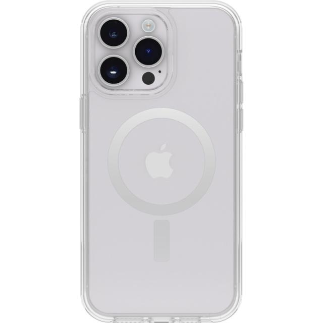 OtterBox - Funda para iPhone 14 Pro Max Symmetry+ Clear para MagSafe,resistente a golpes y caídas,Protectora,fina,Testada 3x con