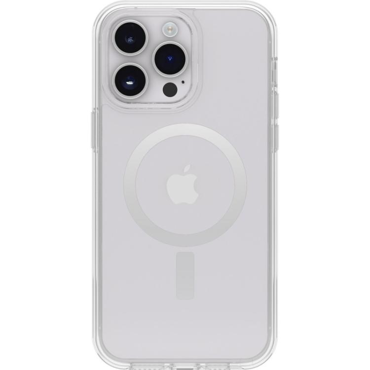 OtterBox - Funda para iPhone 14 Pro Max Symmetry+ Clear para MagSafe,resistente a golpes y caídas,Protectora,fina,Testada 3x con