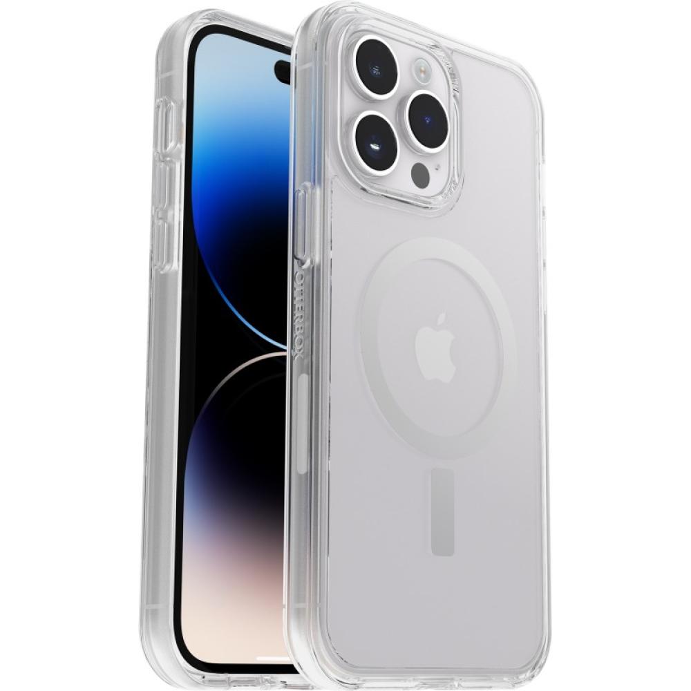 OtterBox - Funda para iPhone 14 Pro Max Symmetry+ Clear para MagSafe,resistente a golpes y caídas,Protectora,fina,Testada 3x con
