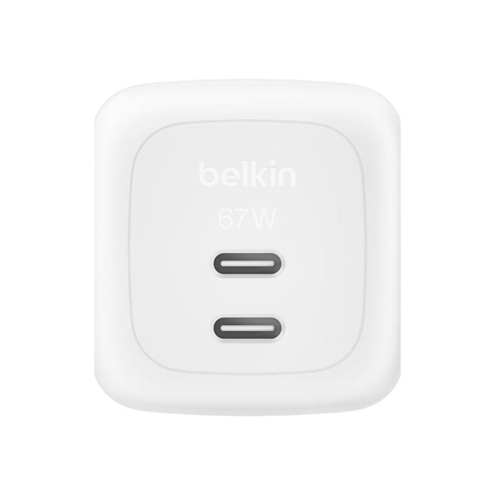 Belkin - WCH020KQWH cargador de dispositivo móvil Universal Blanco Corriente alterna Carga rápida Interior