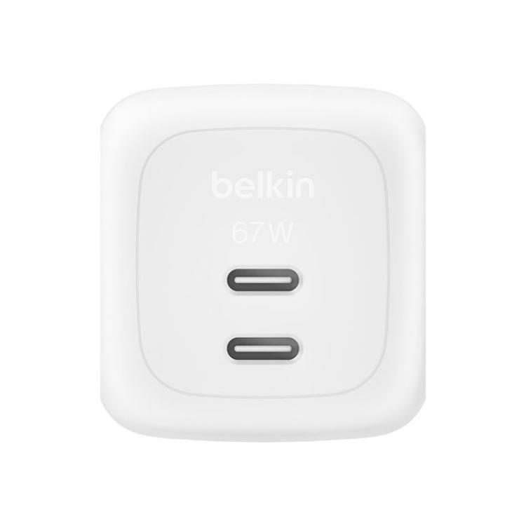 Belkin - WCH020KQWH cargador de dispositivo móvil Universal Blanco Corriente alterna Carga rápida Interior