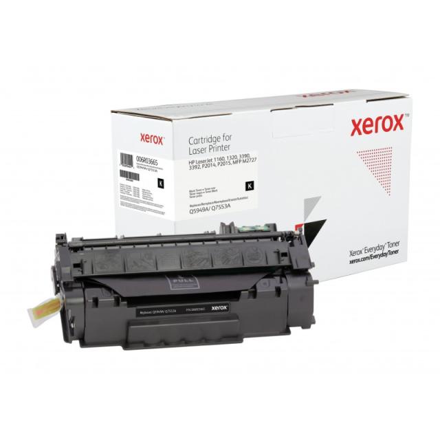 Xerox - Everyday Toner Everyday™Negro di Xerox compatibile con HP 49A 53A (Q5949A/ Q7553A), Capacidad estándar