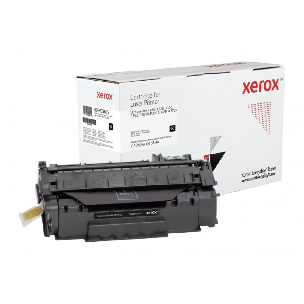 Xerox - Everyday Toner Everyday™Negro di Xerox compatibile con HP 49A 53A (Q5949A/ Q7553A), Capacidad estándar