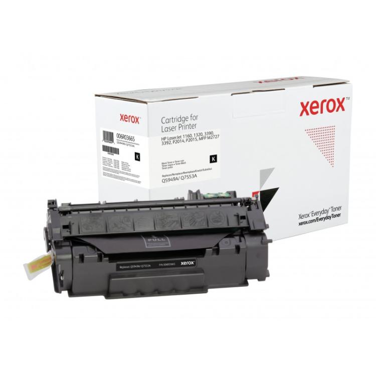 Xerox - Everyday Toner Everyday™Negro di Xerox compatibile con HP 49A 53A (Q5949A/ Q7553A), Capacidad estándar