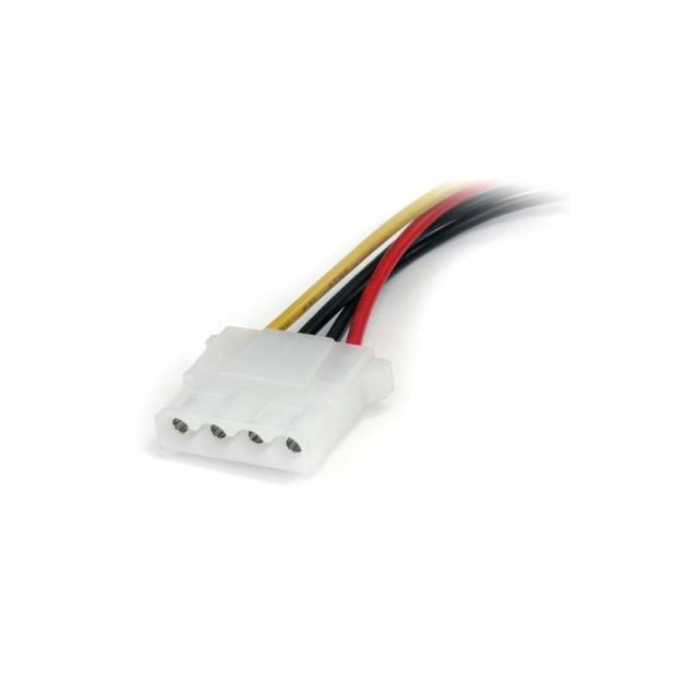 StarTech.com - Cable de Alimentación de 15cm Adaptador Molex LP4 a SATA - Hembra a Macho