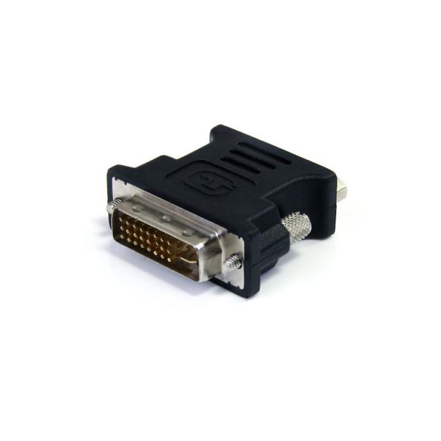 StarTech.com - Adaptador Conversor DVI-I a VGA - DVI-I Macho - HD15 Hembra - Negro