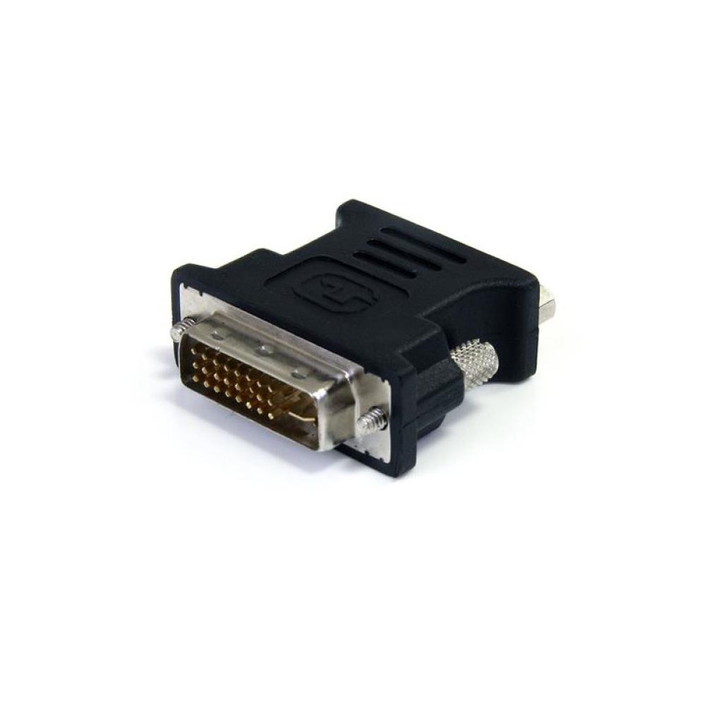 StarTech.com - Adaptador Conversor DVI-I a VGA - DVI-I Macho - HD15 Hembra - Negro