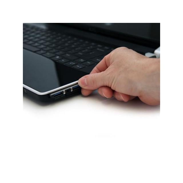 StarTech.com - Tarjeta Adaptador ExpressCard/54 USB 3.0 SuperSpeed de 2 Puertos con UASP - Montaje al Ras - Flush Mount