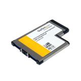 StarTech.com - Tarjeta Adaptador ExpressCard/54 USB 3.0 SuperSpeed de 2 Puertos con UASP - Montaje al Ras - Flush Mount