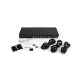 StarTech.com - Conmutador Switch KVM 8 Puertos de Vídeo DVI USB 2.0 USB B - 1U Rack Estante