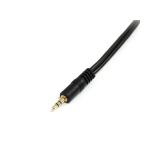 StarTech.com - Cable 15cm Audio Splitter Divisor de Auriculares Mini-Jack 3,5mm Estéreo Macho a 2x Hembra