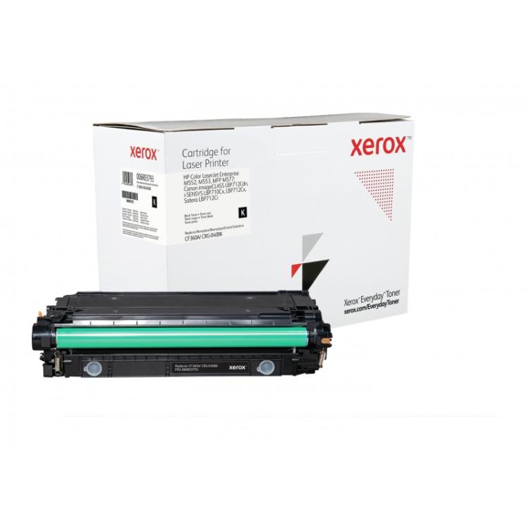 Xerox - Everyday Toner Everyday™Negro di Xerox compatibile con HP 508A (CF360A), Capacidad estándar