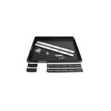 StarTech.com - Estante Bandeja 1U Deslizante Telescópica para Armario Rack de Servidores - 0,55m (22 Pulgadas) de Profundidad -