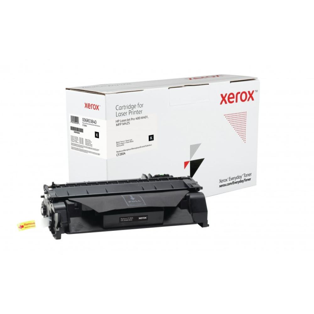 Xerox - Everyday Toner Everyday™Negro di Xerox compatibile con HP 80A (CF280A), Capacidad estándar