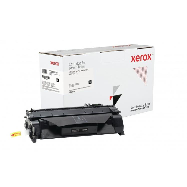 Xerox - Everyday Toner Everyday™Negro di Xerox compatibile con HP 80A (CF280A), Capacidad estándar