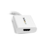 StarTech.com - Adaptador Conversor de Vídeo Mini DisplayPort DP a HDMI - 1920x1200 - Pasivo - Blanco