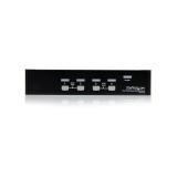 StarTech.com - Conmutador Switch Profesional KVM 4 Puertos Vídeo VGA - USB - Hasta 1920x1440