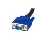 StarTech.com - Cable KVM de 1,8m Todo en Uno VGA USB A USB B HD15 - 6ft Pies 2 en 1