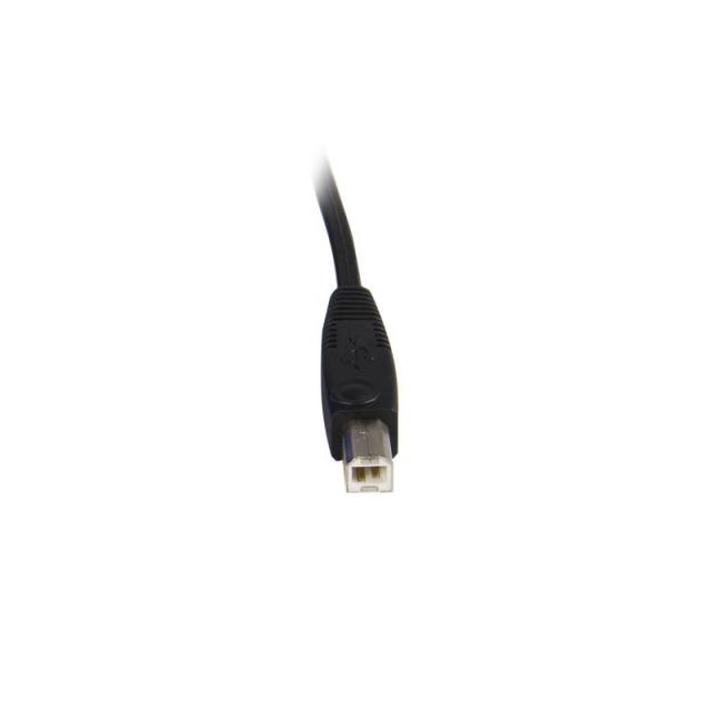 StarTech.com - Cable KVM de 1,8m Todo en Uno VGA USB A USB B HD15 - 6ft Pies 2 en 1