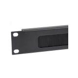 StarTech.com - Panel Pasacables con Cepillo para Armario Rack de Servidores 1U - Organizador de Cableado de Peine