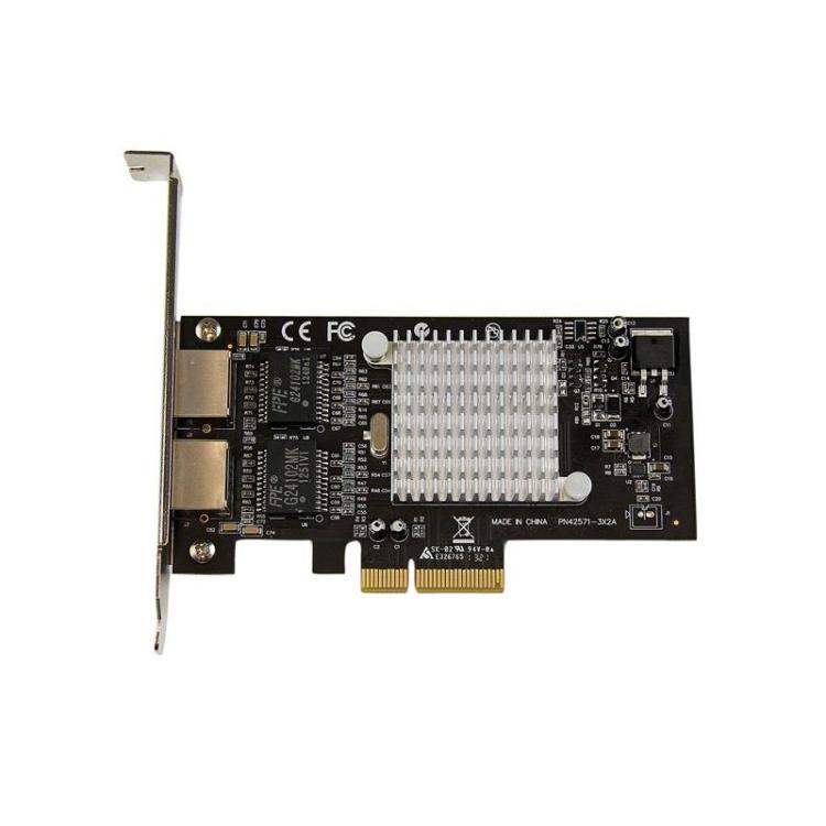 StarTech.com - Tarjeta Adaptador de Red PCI Express PCI-E Gigabit Ethernet con 2 Puertos RJ45 Chipset Intel i350