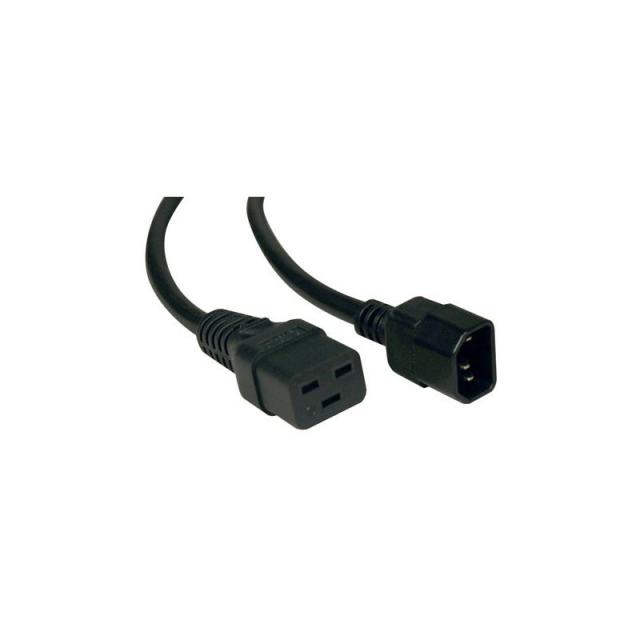Eaton - IEC C14/IEC C19, 10/16 A Negro 2 m C14 acoplador C19 acoplador