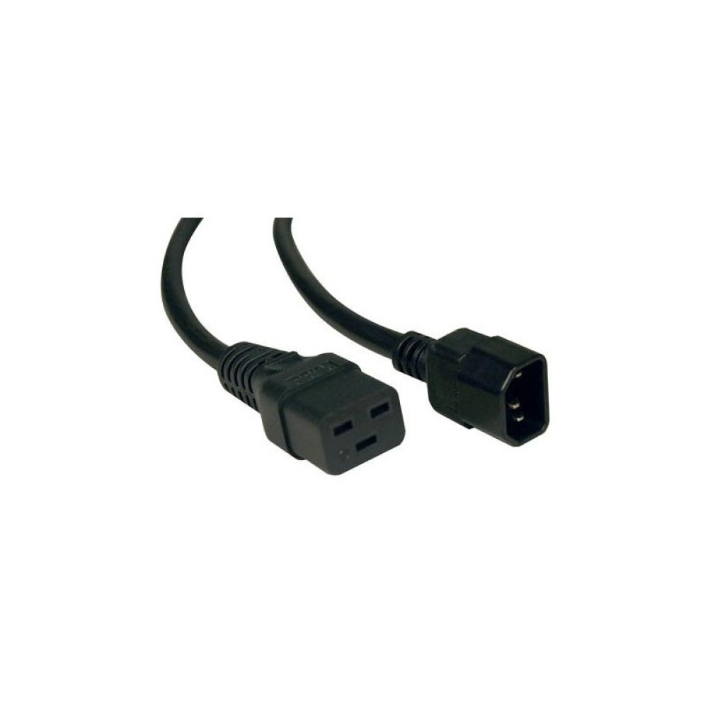 Eaton - IEC C14/IEC C19, 10/16 A Negro 2 m C14 acoplador C19 acoplador
