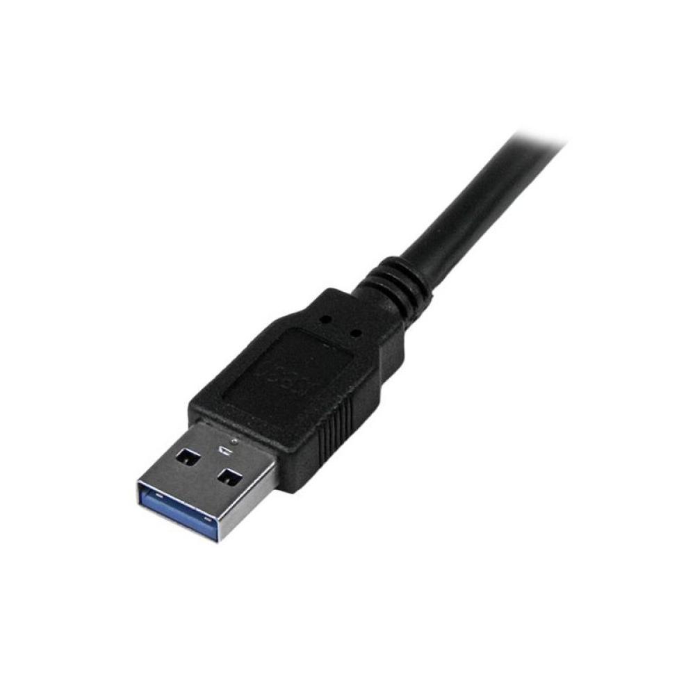 StarTech.com - Cable USB 3.0 SuperSpeed Negro de 3 metros - A Macho a B Macho