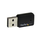 StarTech.com - Mini Adaptador de Red USB 2.0 Inalámbrico Wireless-AC de Banda Doble AC600 - Wifi 802.11ac 1T1R