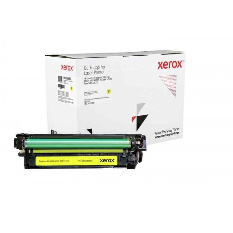 Xerox - Everyday Toner Everyday™Amarillo di Xerox compatibile con HP 507A (CE402A), Capacidad estándar