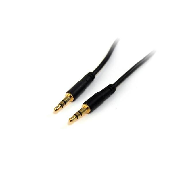 StarTech.com - Cable de 3m Delgado de Audio Estéreo de 3,5mm - Macho a Macho