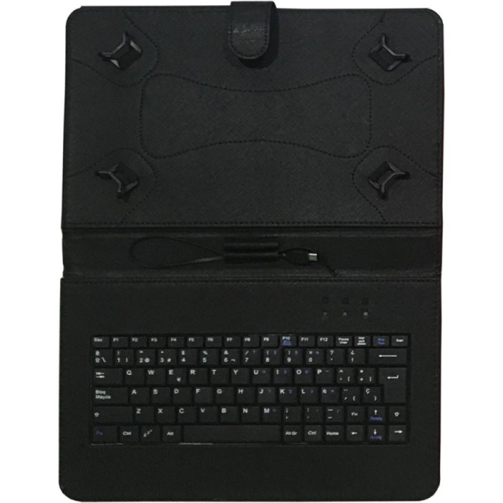 TALIUS - funda con teclado para tablet 10" CV-3006 black