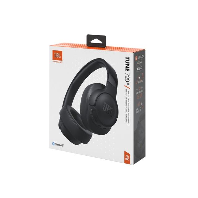 JBL - Tune 720BT Auriculares Inalámbrico Diadema Llamadas/Música Bluetooth Negro