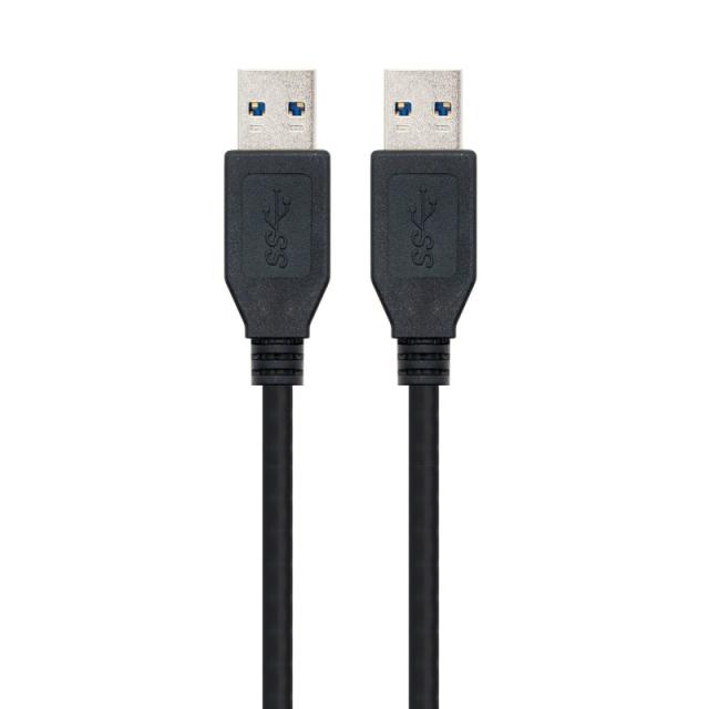 Nanocable - 10.01.1001-BK cable USB USB 3.2 Gen 1 (3.1 Gen 1) 1 m USB A Negro