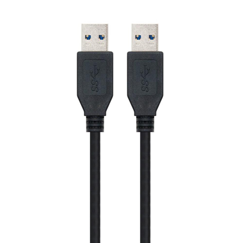 Nanocable - 10.01.1001-BK cable USB USB 3.2 Gen 1 (3.1 Gen 1) 1 m USB A Negro