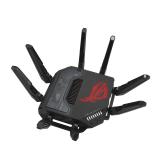 ASUS - ROG Rapture GT-BE98 router inalámbrico 10 Gigabit Ethernet Quad-band (2.4 GHz / 5 GHz-1 / 5 GHz-2 / 6 GHz) Negro