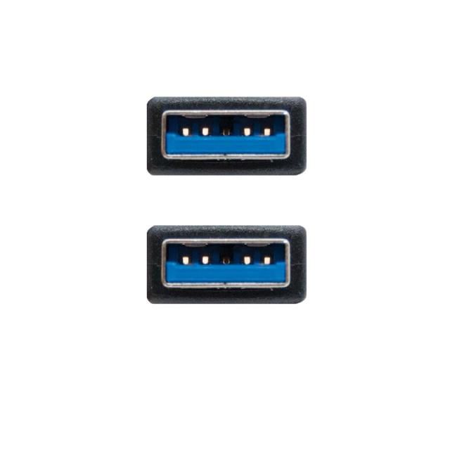 Nanocable - 10.01.1001-BK cable USB USB 3.2 Gen 1 (3.1 Gen 1) 1 m USB A Negro