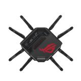 ASUS - ROG Rapture GT-BE98 router inalámbrico 10 Gigabit Ethernet Quad-band (2.4 GHz / 5 GHz-1 / 5 GHz-2 / 6 GHz) Negro