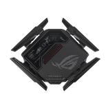 ASUS - ROG Rapture GT-BE98 router inalámbrico 10 Gigabit Ethernet Quad-band (2.4 GHz / 5 GHz-1 / 5 GHz-2 / 6 GHz) Negro