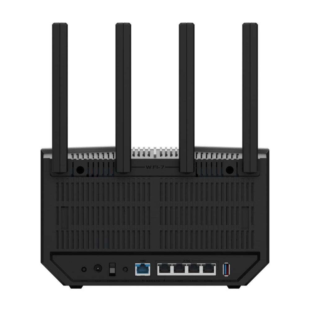 ASUS - RT-BE92U router inalámbrico 10 Gigabit Ethernet Tribanda (2.4 GHz / 5 GHz / 6 GHz) Negro
