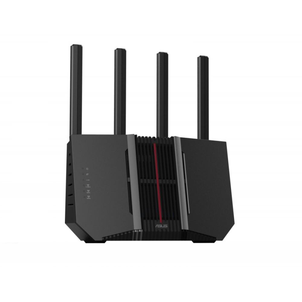 ASUS - RT-BE92U router inalámbrico 10 Gigabit Ethernet Tribanda (2.4 GHz / 5 GHz / 6 GHz) Negro