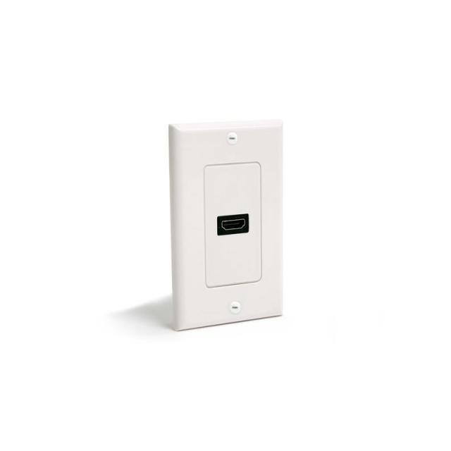 StarTech.com - HDMIPLATE placa de pared y cubierta de interruptor Blanco