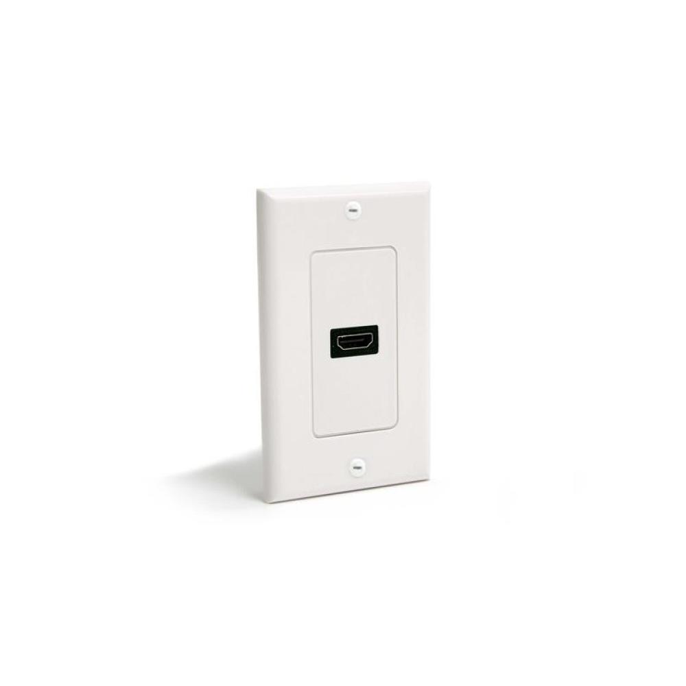 StarTech.com - HDMIPLATE placa de pared y cubierta de interruptor Blanco
