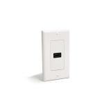 StarTech.com - HDMIPLATE placa de pared y cubierta de interruptor Blanco