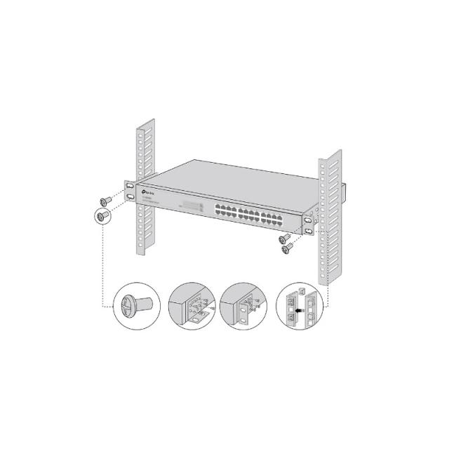 TP-Link - Omada RackMount Kit-19 Kit de montaje