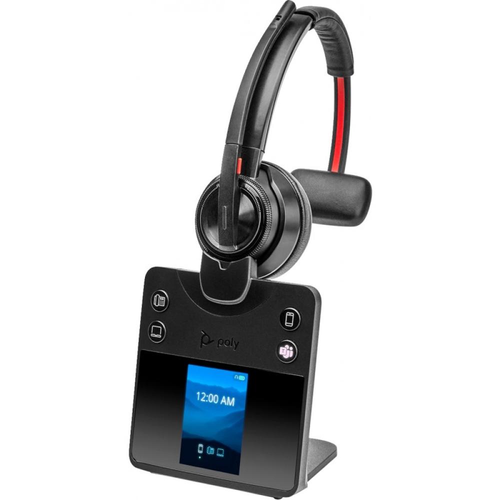 HP Poly - Auriculares monoaurales Poly Savi 8410 Office con certificación Microsoft Teams DECT 1880-1900 MHz