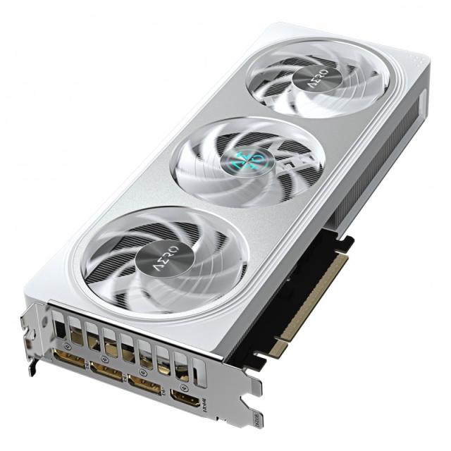 GIGABYTE - GeForce RTX 5060 AERO OC 8G Tarjeta Gráfica - 8GB GDDR7, 128bit, PCI-E 5.0, 2595 MHz Frecuencia del núcleo, 3 x Displ