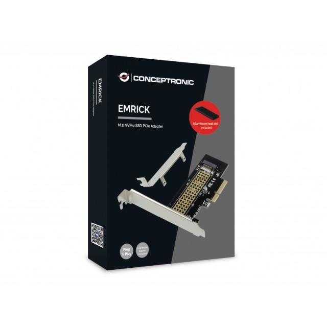 Conceptronic - EMRICK05BS tarjeta y adaptador de interfaz Interno M.2